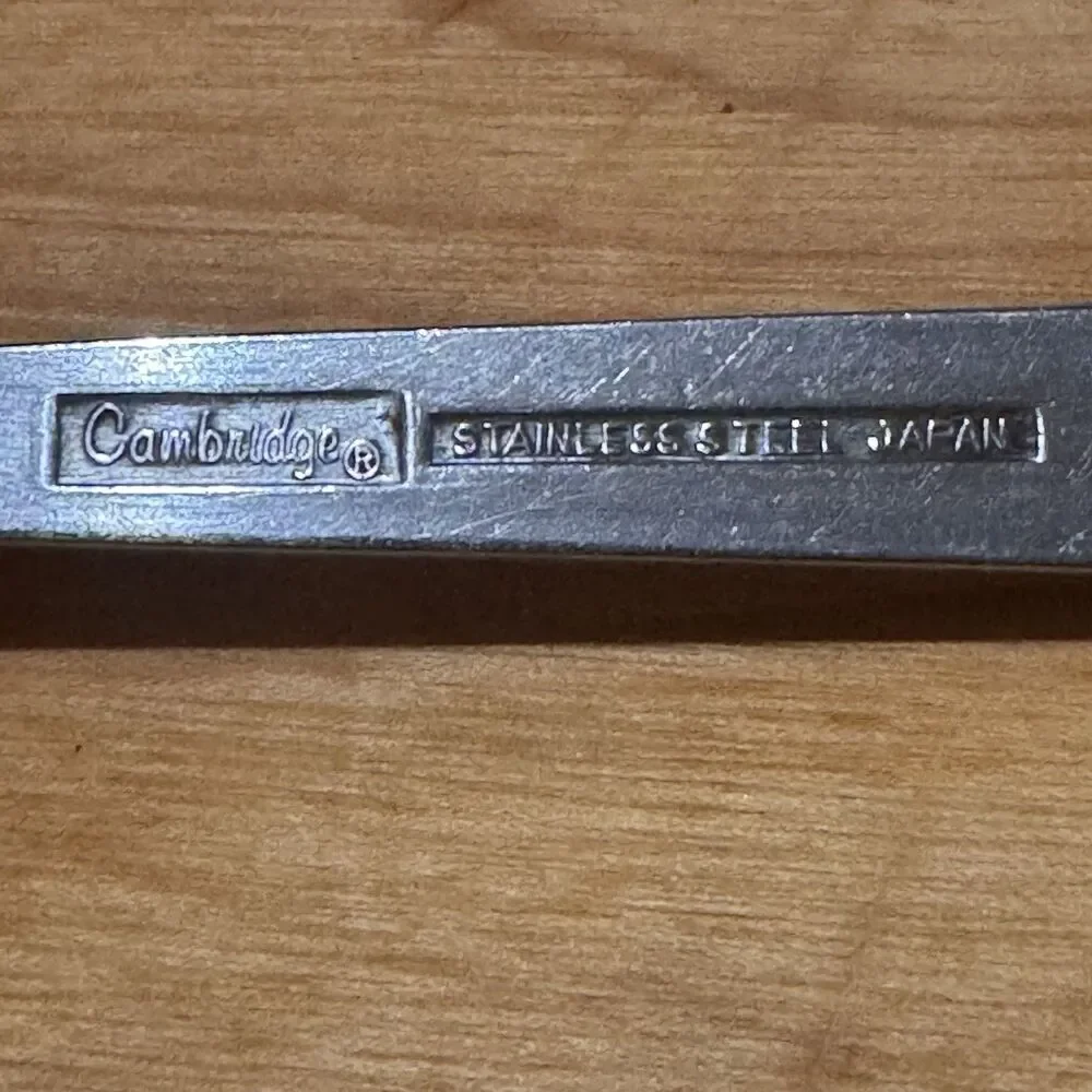 Cambridge slotted pierced